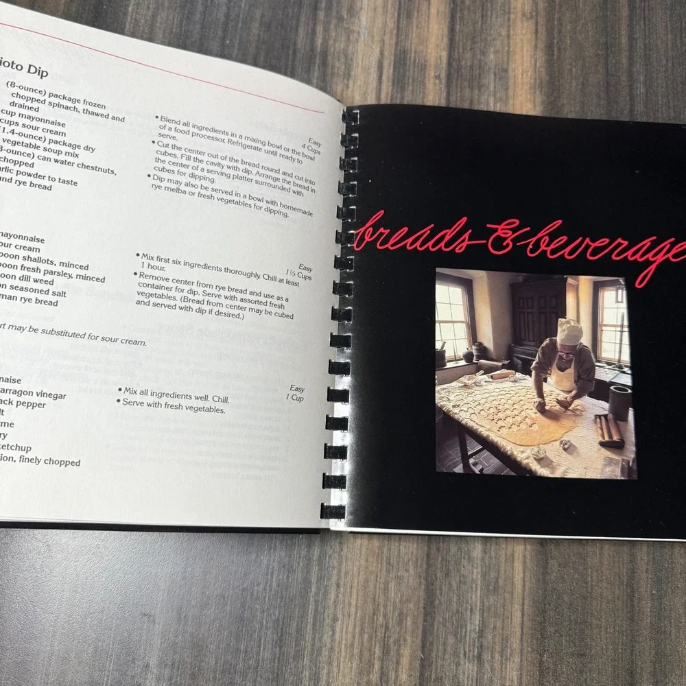 Stirring Performances Cookbook‎ Junior League Recipes Vintage Spiral Bound